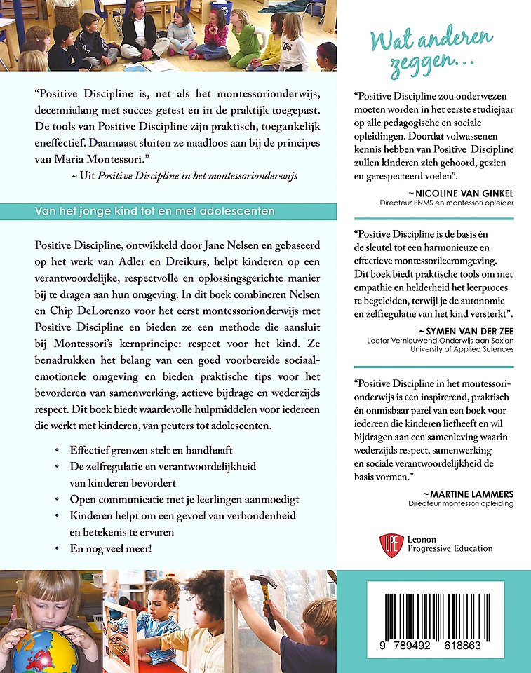 Positive Discipline in het montessorionderwijs