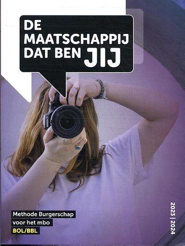 De maatschappij dat ben JIJ, BOL en BBL (2023-2024)