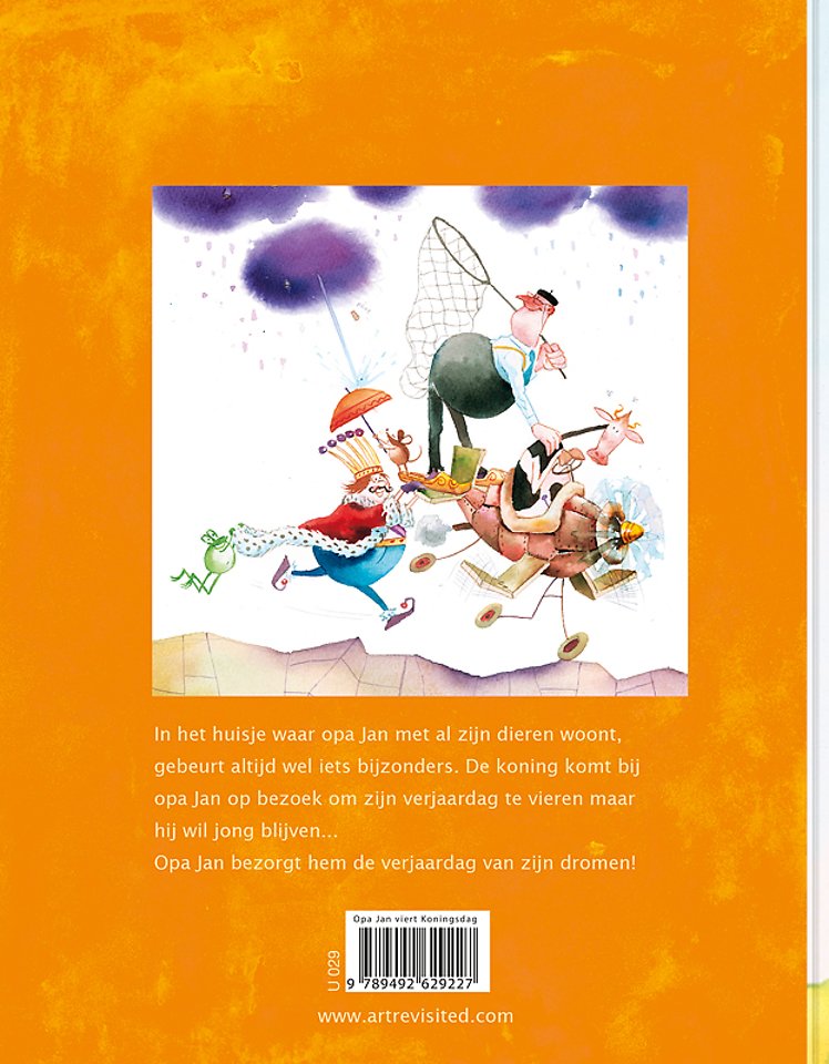 Opa Jan viert Koningsdag