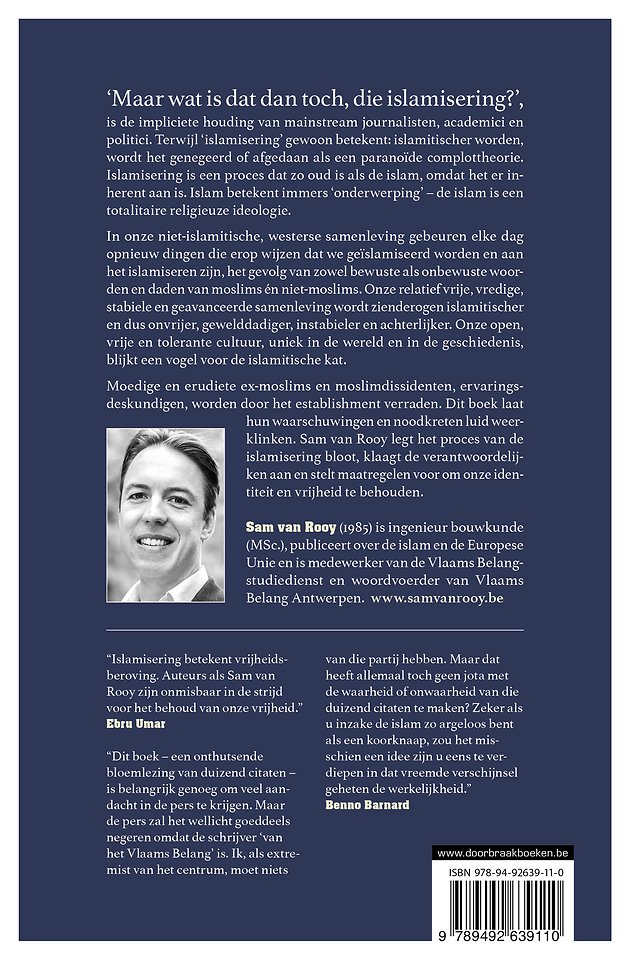 Voor vrijheid dus tegen islamisering