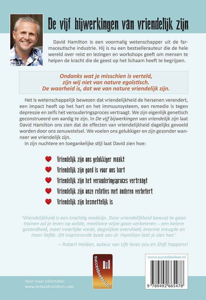 De vijf bijwerkingen van vriendelijk zijn