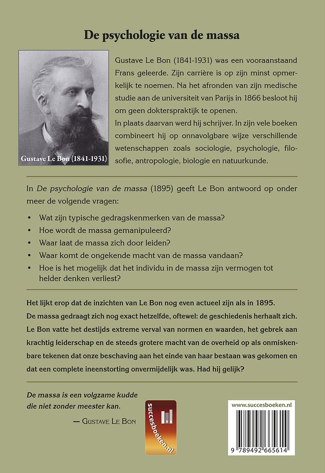 De psychologie van de massa