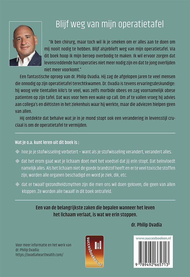 Blijf weg van mijn operatietafel