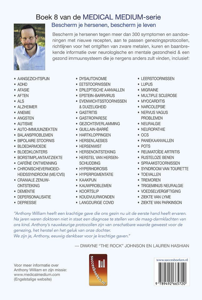 Brain Saver Protocollen reinigingen & recepten