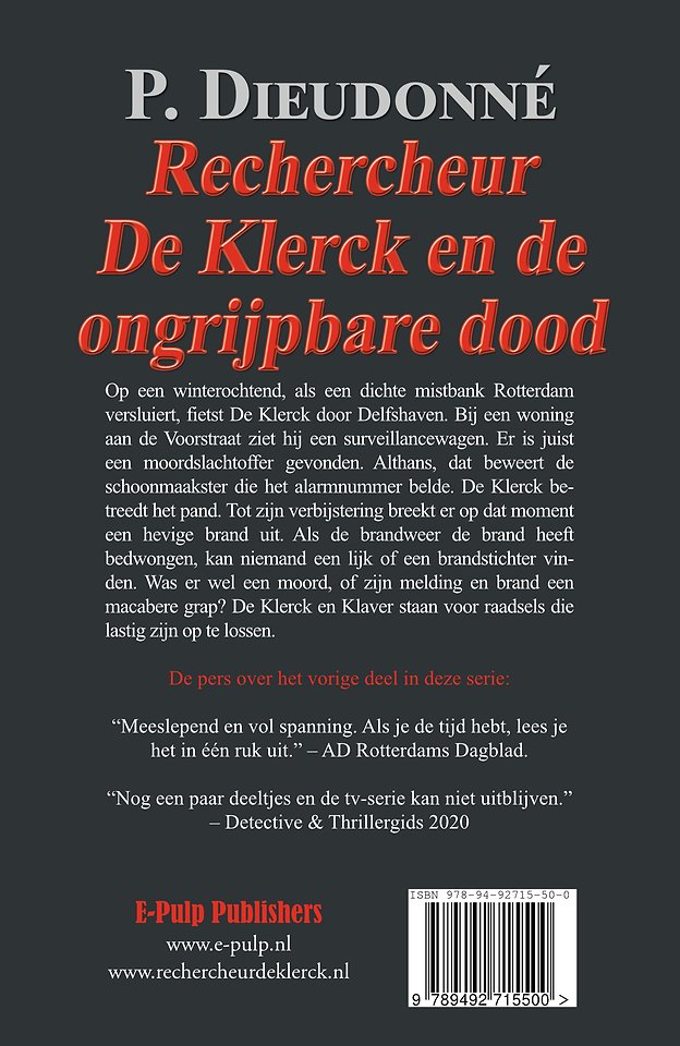 Rechercheur De Klerck en de ongrijpbare dood