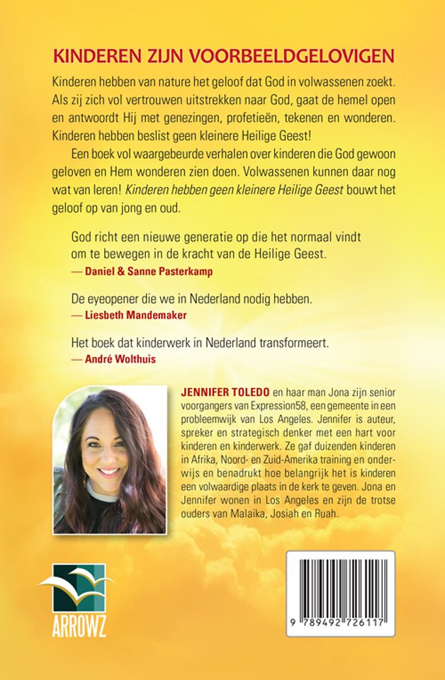 Kinderen hebben geen kleinere Heilige Geest