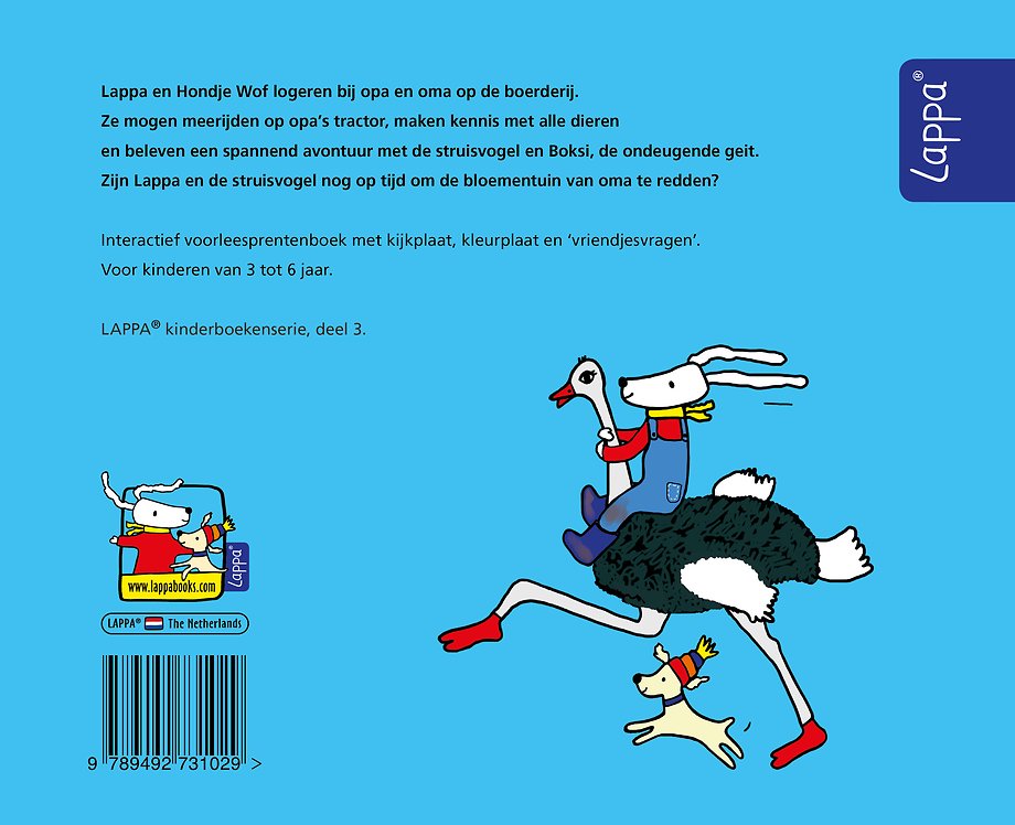 Lappa op de boerderij