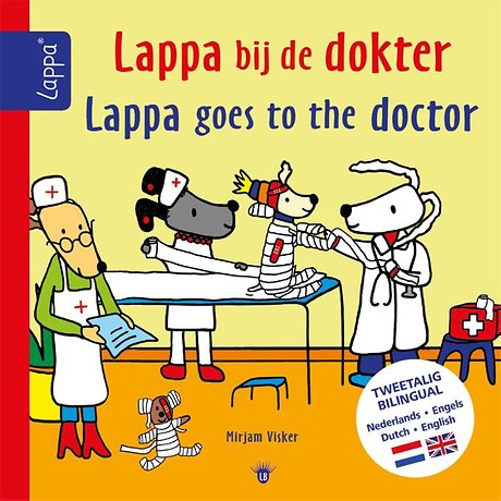 Lappa bij de dokter-Lappa goes to the doctor (NL-Engels)