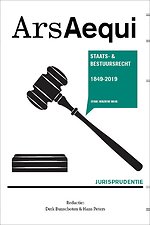 Jurisprudentie Staats- en bestuursrecht 1849-2019 (6e herziene editie)