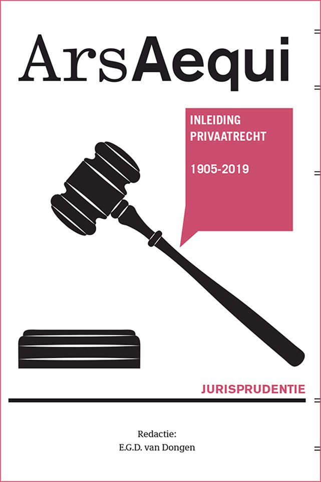 Jurisprudentie Inleiding Privaatrecht 1905-2019
