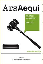 Jurisprudentie Burgerlijk Procesrecht