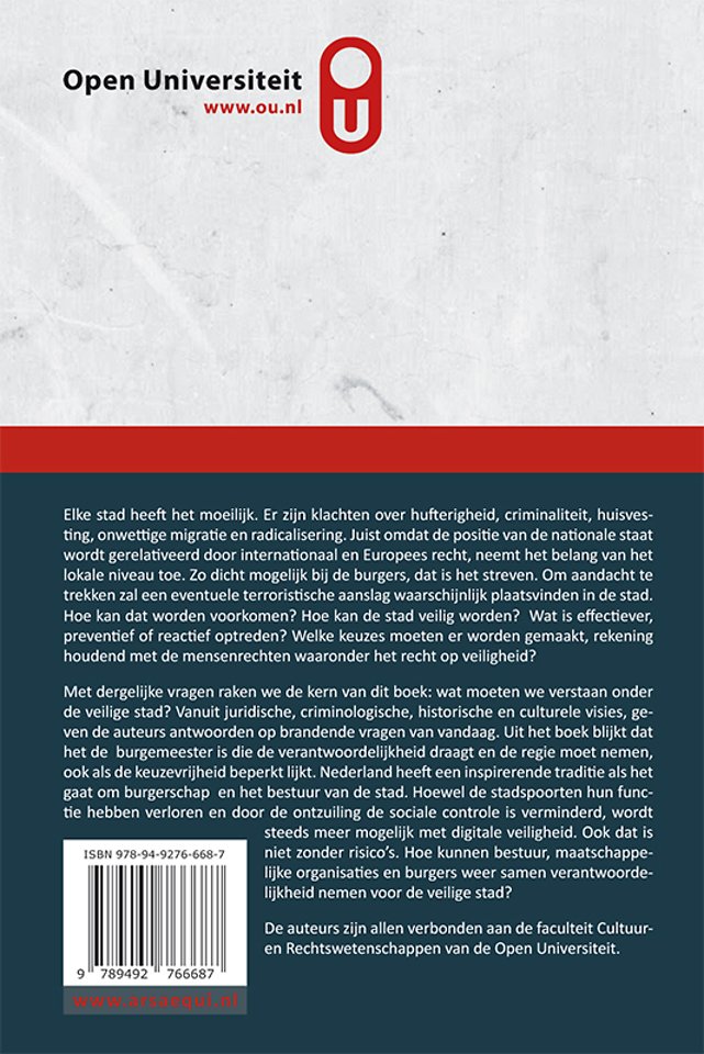 De veilige stad als collectief doel