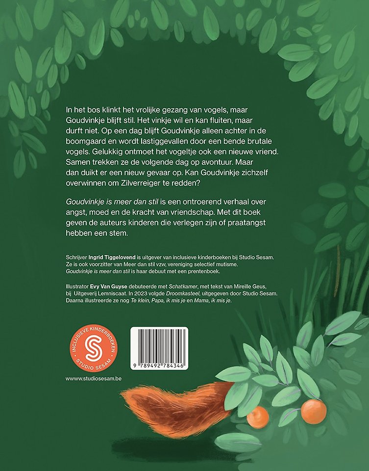 Goudvinkje is meer dan stil