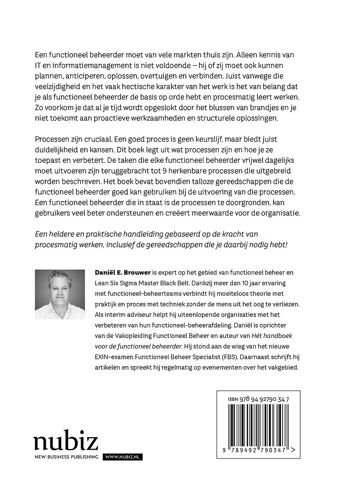 Het procesboek voor de functioneel beheerder