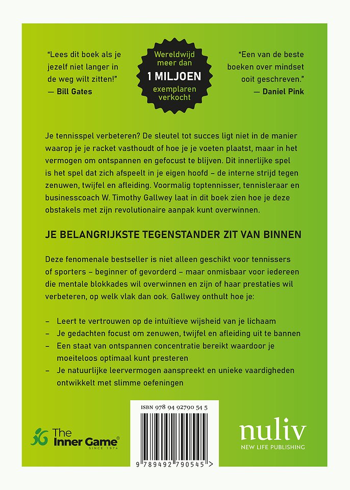 Het innerlijke spel van tennis