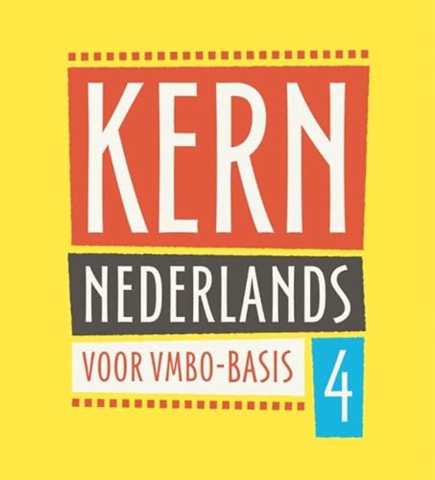KERN Nederlands 1e ed. leerboek vmbo-basis 4