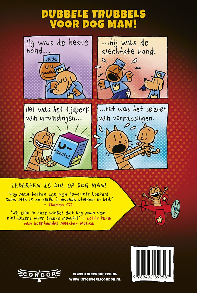 Dog Man en de gekloonde kat