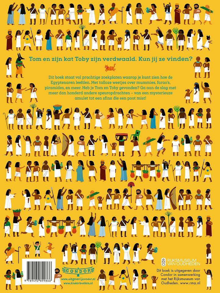 Op zoek naar Tom in het oude Egypte