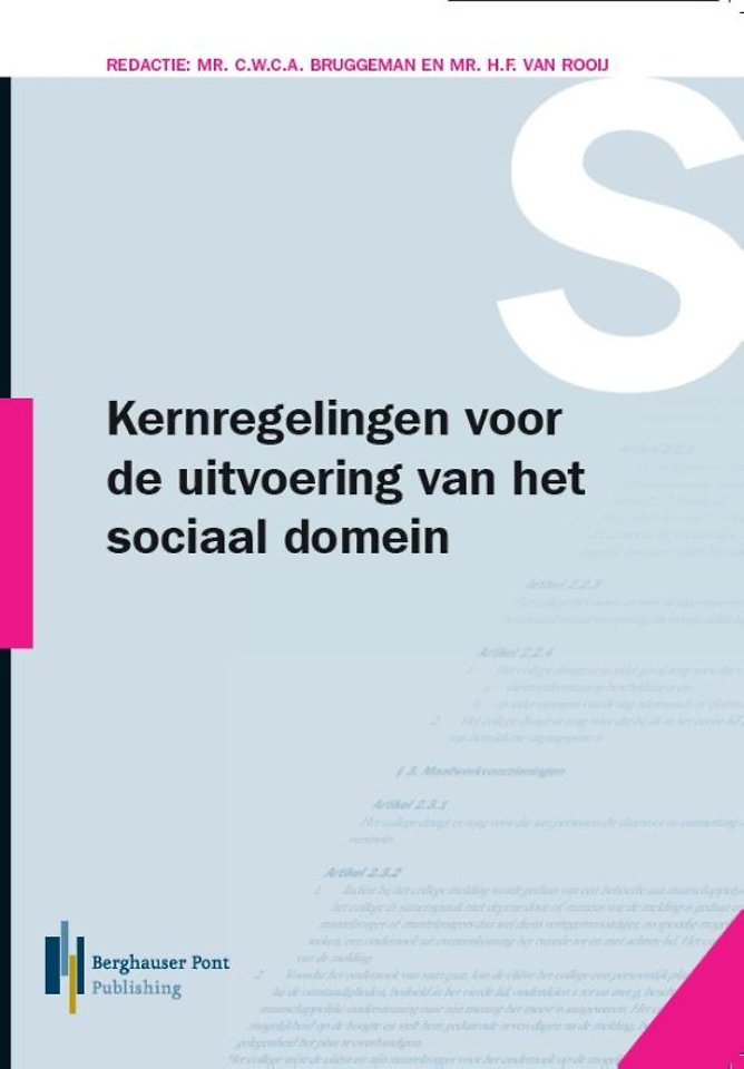 Kernregelingen voor de uitvoering van het sociaal domein 2018