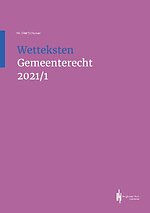 Wetteksten Gemeenterecht 2021/1