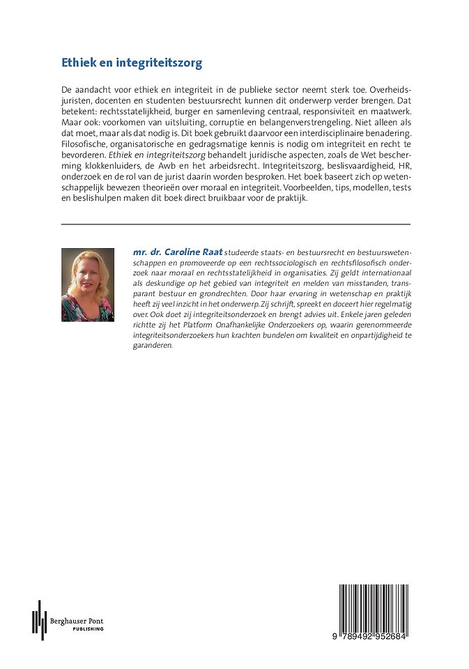 Ethiek en integriteitszorg