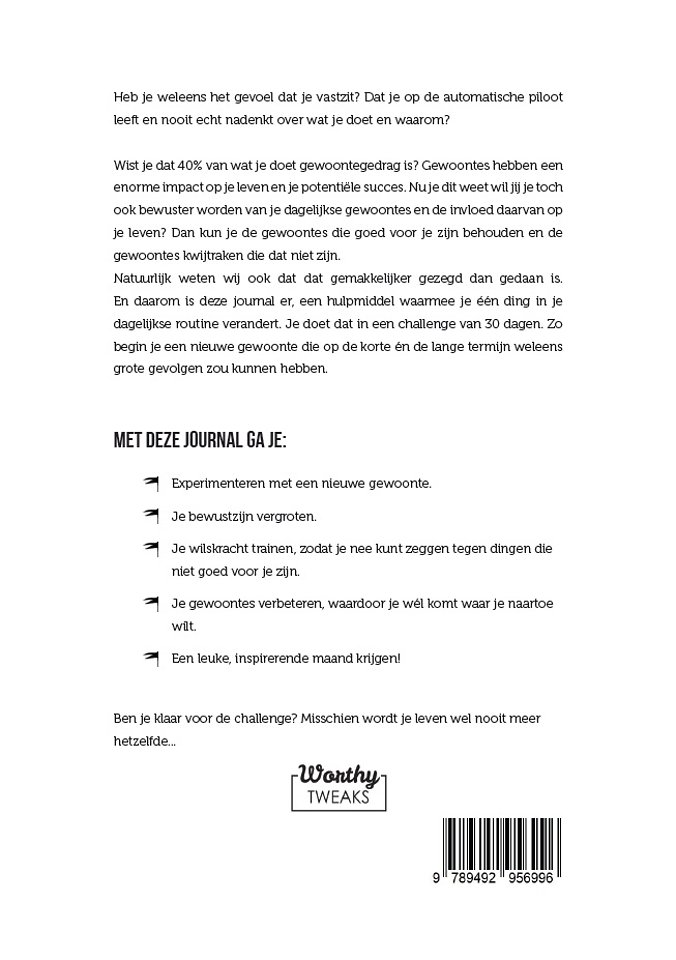 The 30 Day Challenge Journal