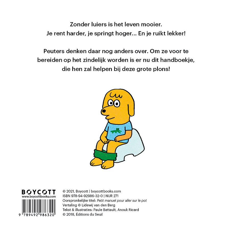 Handboekje voor op het potje gaan