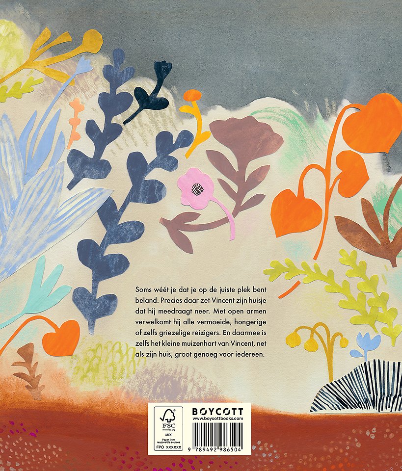 De muis met het open huis