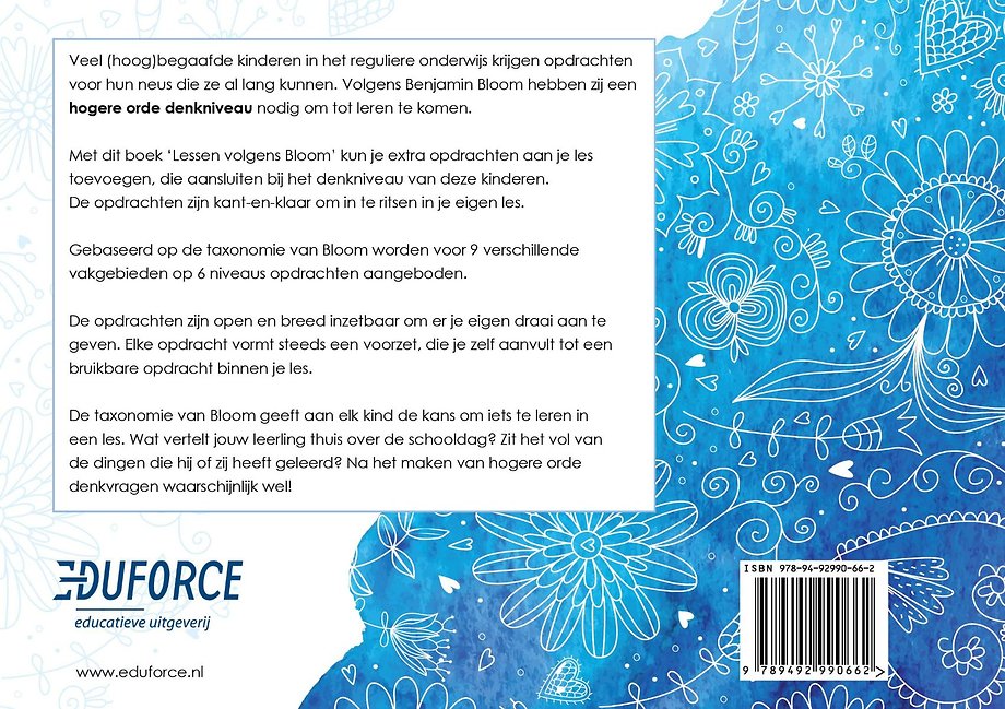 Lessen volgens Bloom