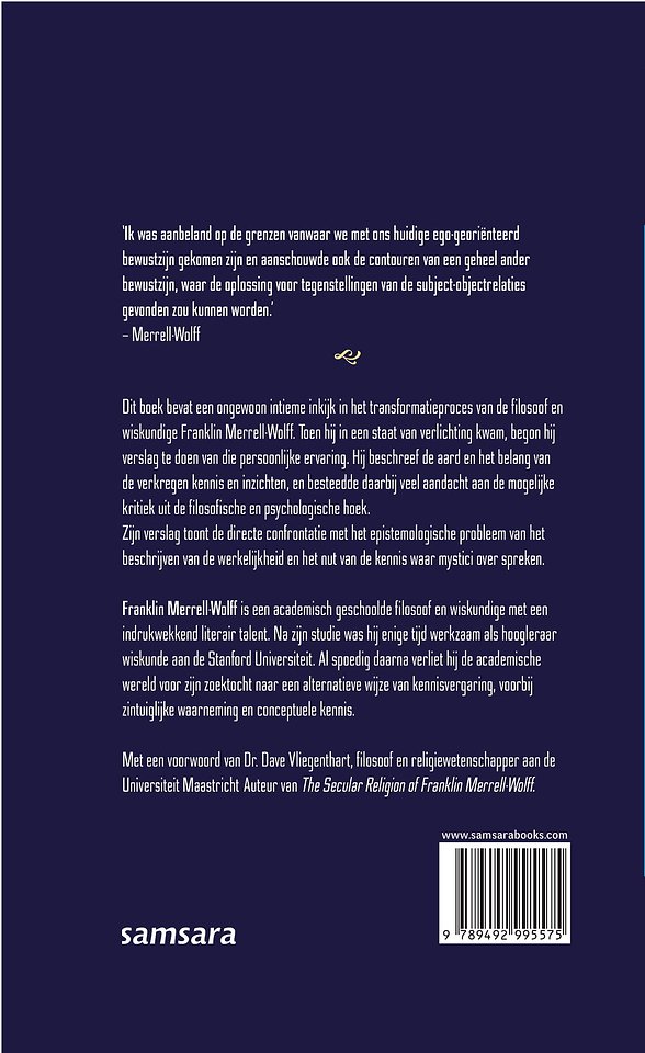 Filosofie en ervaring van verlichting