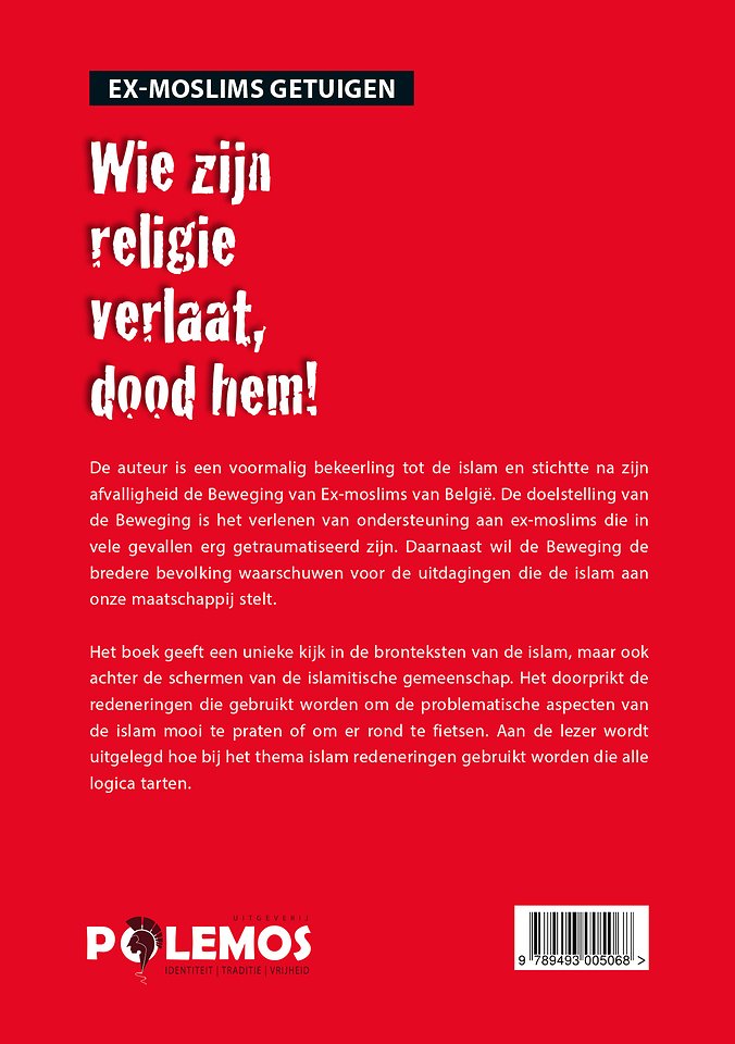 Wie zijn religie verlaat, dood hem!