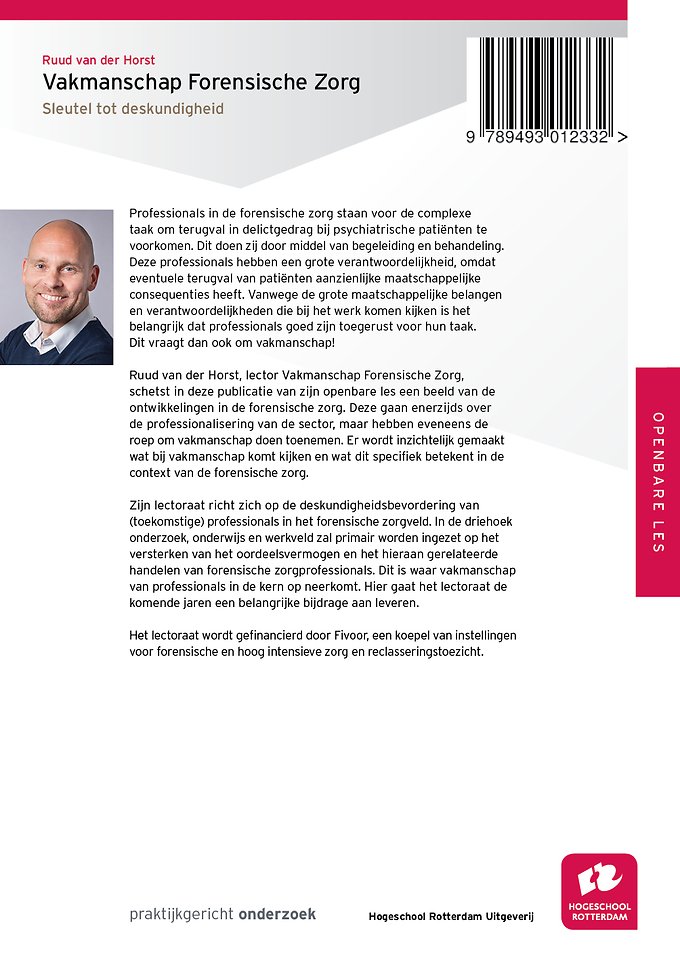 Vakmanschap Forensische Zorg