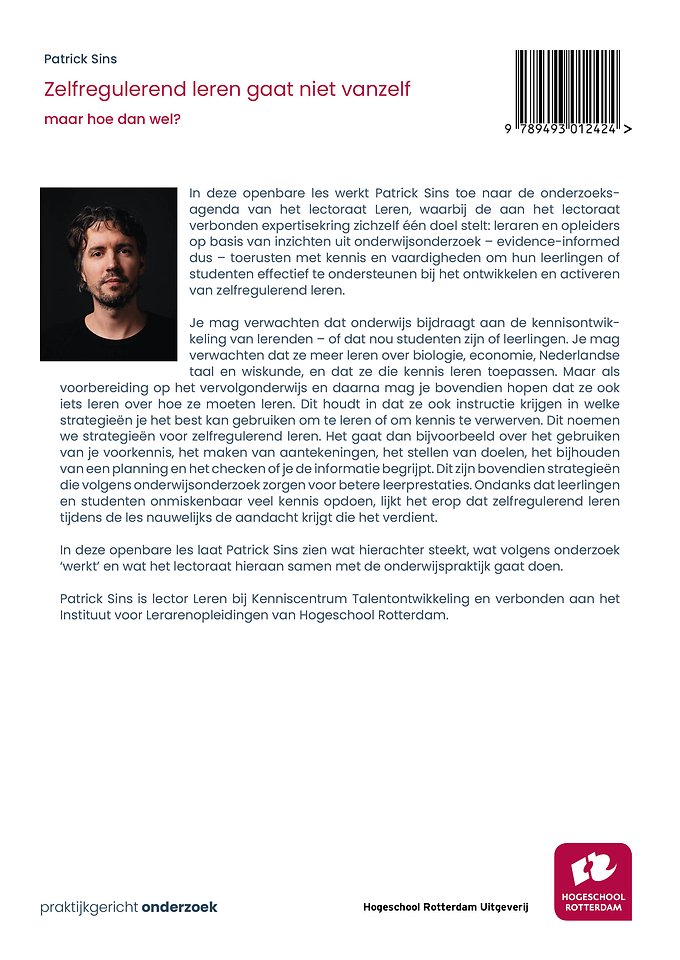 Zelfregulerend leren gaat niet vanzelf
