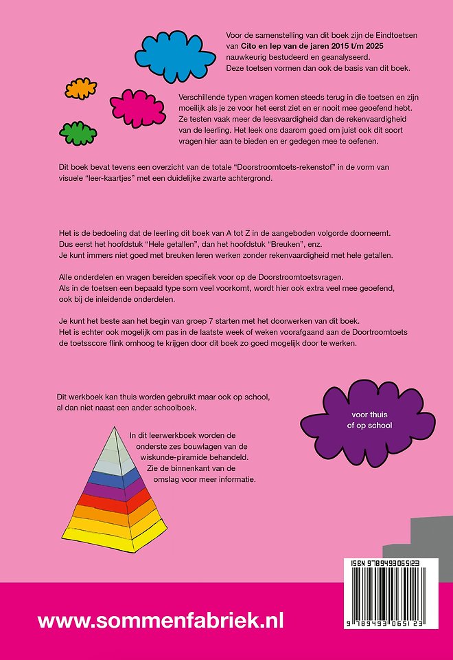 Toetsvoorbereiding rekenen groep 7 & 8 opgaven + antwoorden