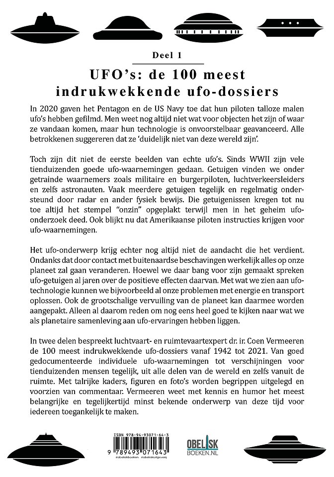 UFO’s: de 100 meest indrukwekkende ufo-dossiers