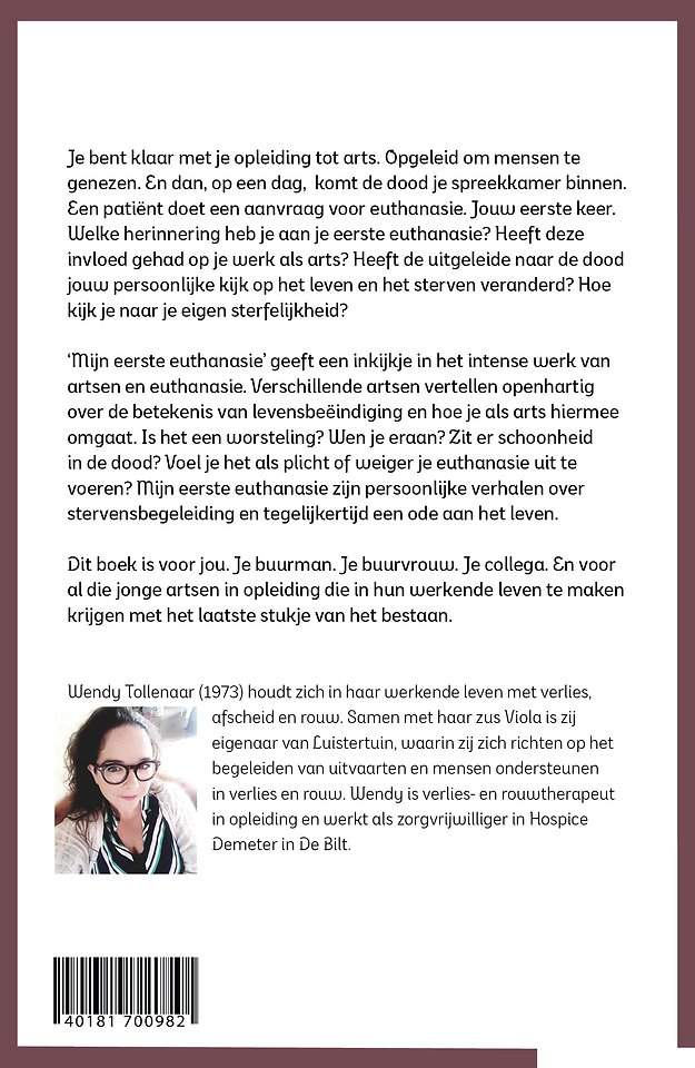 Mijn eerste euthanasie