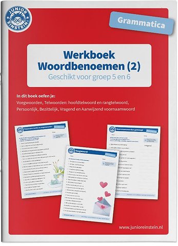 Werkboek Woordbenoemen Grammatica deel 2 Groep 5 en 6