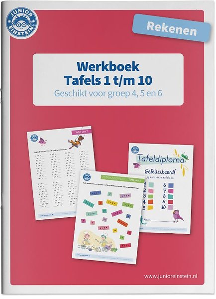 Wonderbaar Rekenen Tafels 1 tot en met 10 door (paperback) - Managementboek.nl ES-42