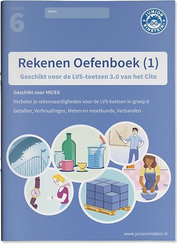 Rekenen Oefenboek deel 1 groep 6