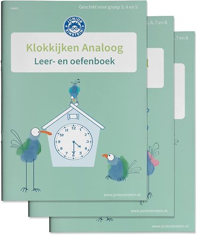 Klokkijken Oefenboeken Analoog en Digitaal