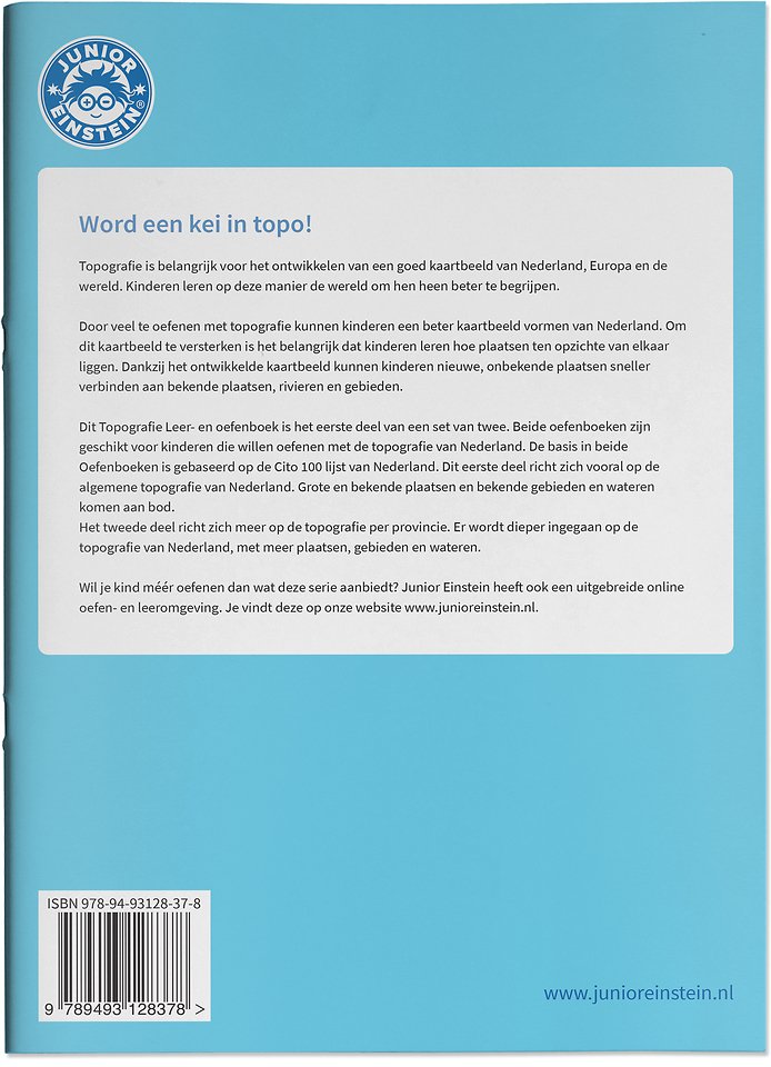 Topografie Nederland