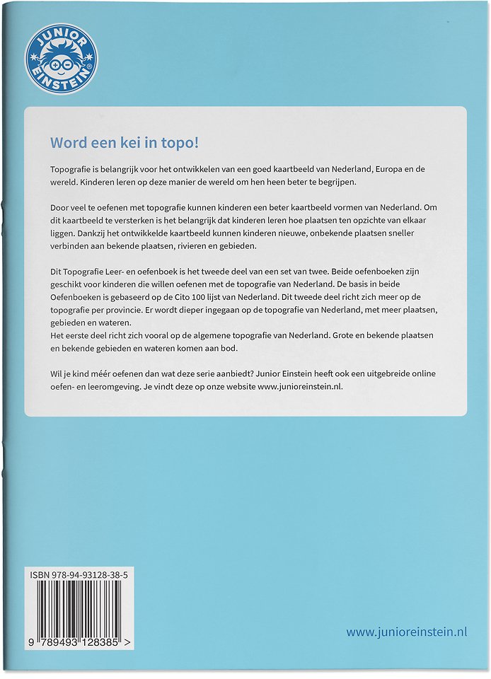 Topografie Nederland