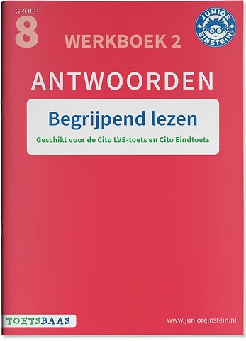 Begrijpend lezen 2 antwoordenboek