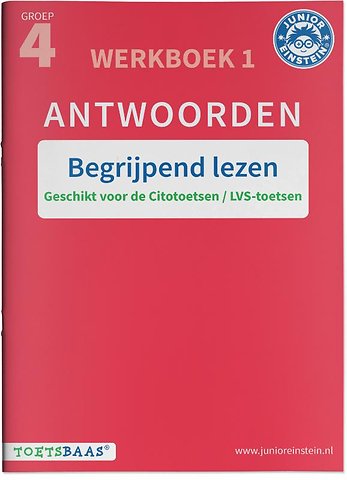 Begrijpend lezen 1 antwoorden groep 4 Werkboek