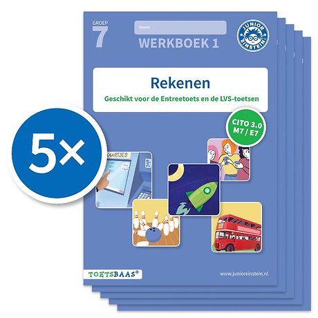 Rekenen werkboek 1 (Set van 5)