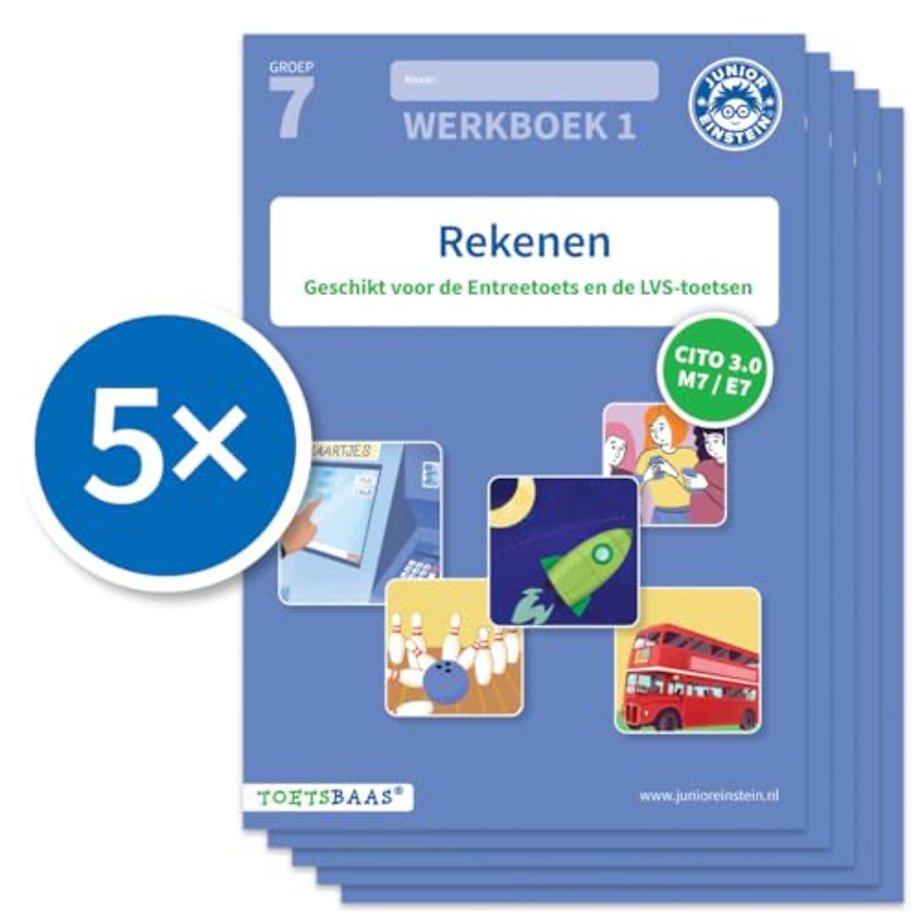 Rekenen werkboek 1 (Set van 5)