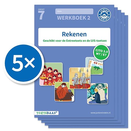 Rekenen werkboek 2 (Set van 5)