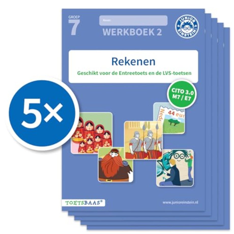 Rekenen werkboek 2 (Set van 5)