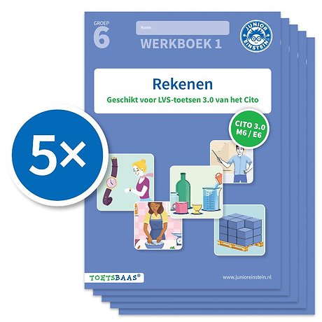 Rekenen werkboek 1 (Set van 5)