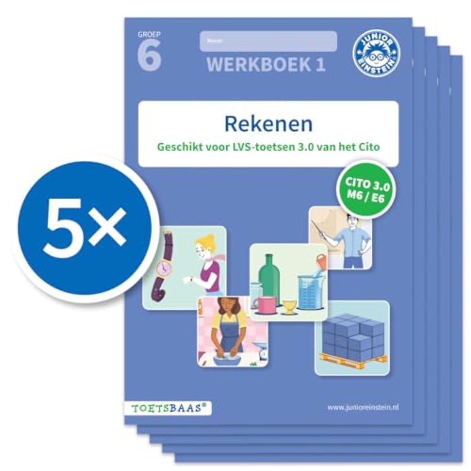 Rekenen werkboek 1 (Set van 5)